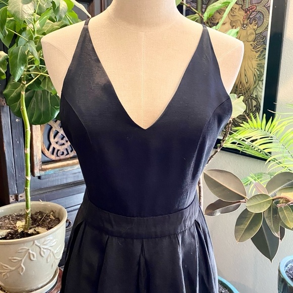 Revolve little black dress swing skirting - Picture 11 of 14